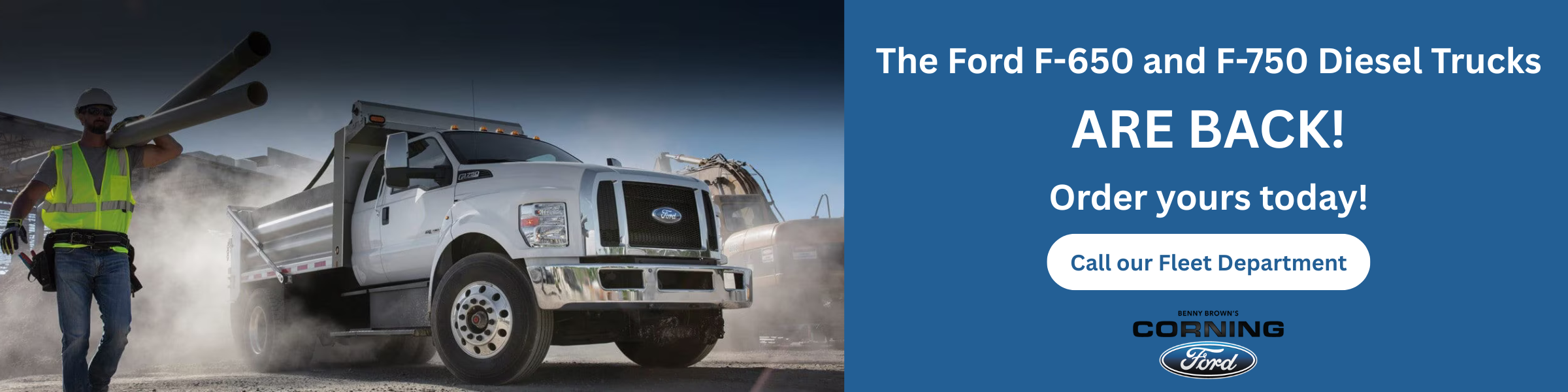 Ford F-650 & F-750 at Corning Ford