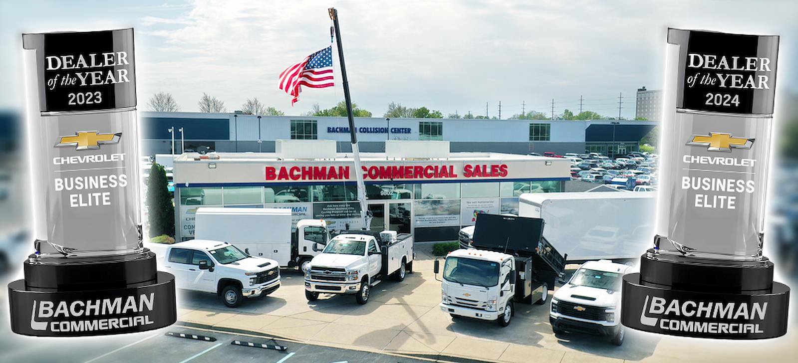Bachman Commercial Sales Chevrolet's Business Elite Dealer of the Year