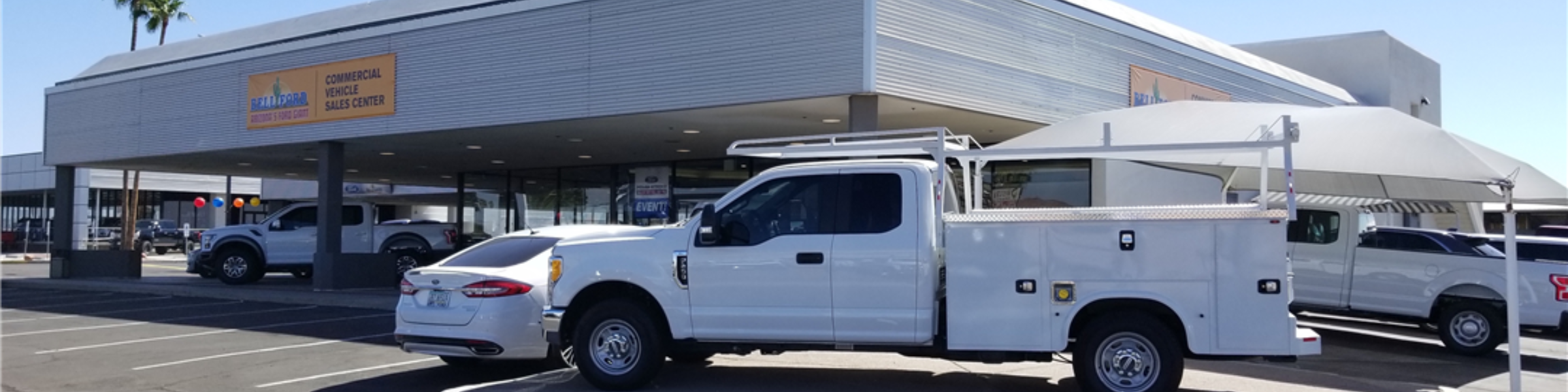 Bell Ford Commercial in Phoenix Arizona offers Ford work trucks and vans for sale.