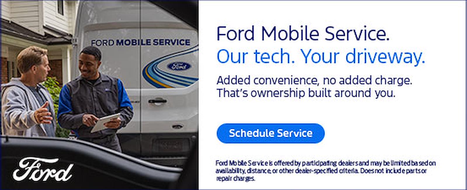 Mobile Service for your Ford vehicle at Apple Ford Pro in Lakeville