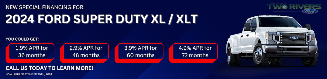2024 Ford Super Duty Special APR Financing
