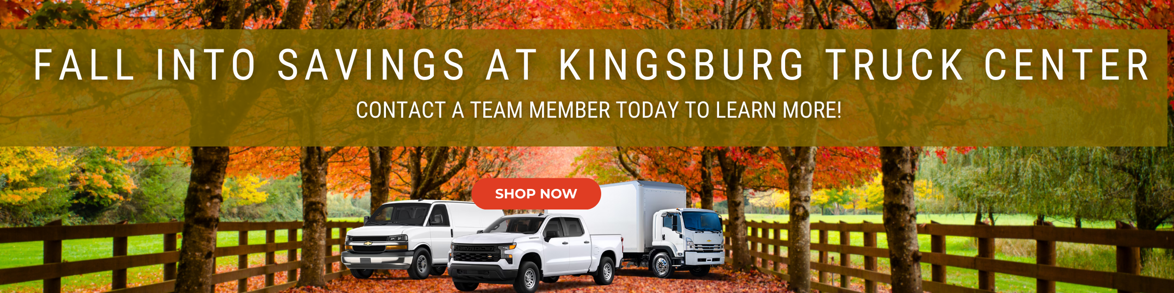Fall Into Savings at Kingsburg Truck Center!