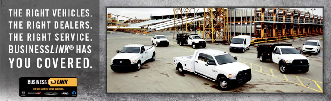 Gengras CDJR Business Link Program has your fleet covered.