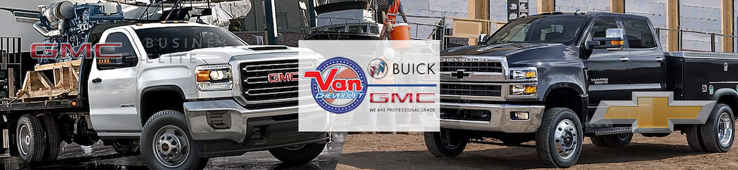 Van Dealer Group CHevrolet and GMC Commercial vehicles for sale at 8585 E. Frank Lloyd Wright Blvd., Scottsdale AZ