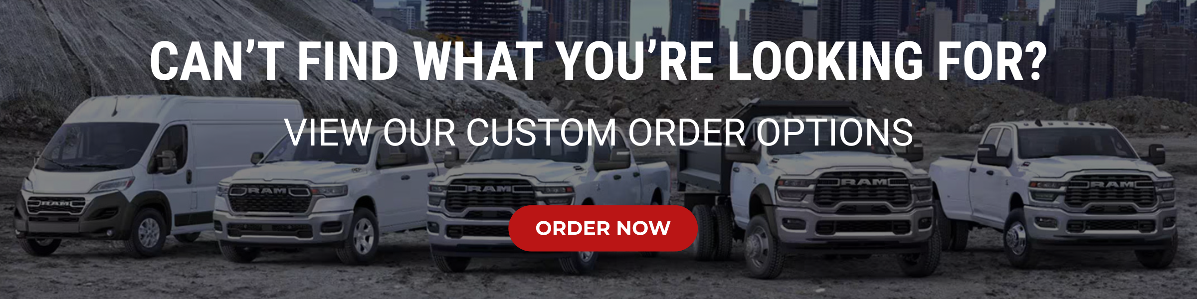 Submit a custom order.