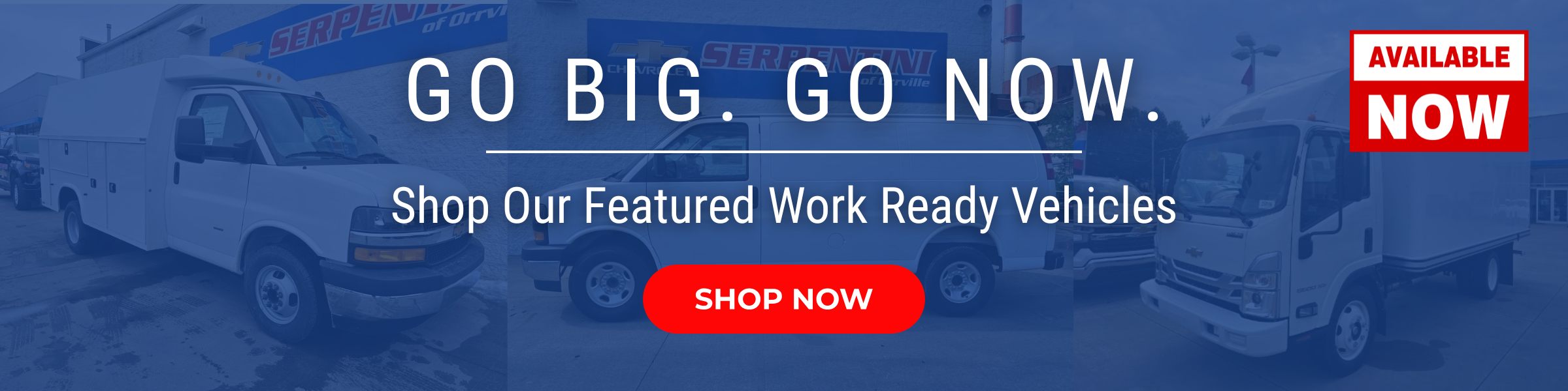 Featured Work Ready Vehicles